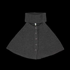 NEW Blu by Blu Stylish Fall Grey Girls Poncho 7/8